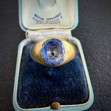 Load image into Gallery viewer, Sapphire Intaglio Ring

