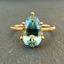 Load image into Gallery viewer, APOR Bespoke ~ Aquamarine Pear Ring
