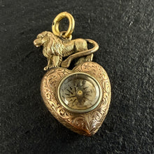 Load image into Gallery viewer, Lionheart Compass Pendant
