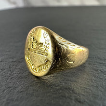 Load image into Gallery viewer, “Verus Ad Finem” Signet Ring
