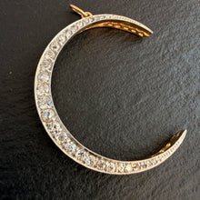 Load image into Gallery viewer, Diamond Crescent Moon Pendant
