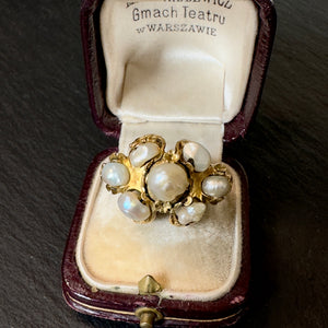 Italian Pearl Ring