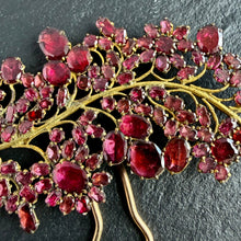 Load image into Gallery viewer, ROCKS Bespoke Georgian Garnet Hair Pin
