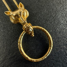 Load image into Gallery viewer, Fox Pendant with Split Ring
