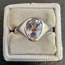 Load image into Gallery viewer, ROCKS Bespoke Grey Sapphire Ring
