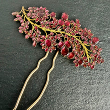 Load image into Gallery viewer, ROCKS Bespoke Georgian Garnet Hair Pin
