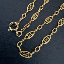 Load image into Gallery viewer, 18k Gold French chain 18”
