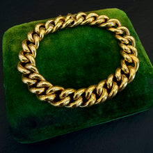 Load image into Gallery viewer, 15k Gold Curb Bracelet

