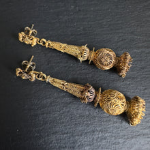 Load image into Gallery viewer, Ornate Gold Earrings
