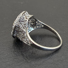 Load image into Gallery viewer, Art Deco Zircon &amp; Diamond Ring
