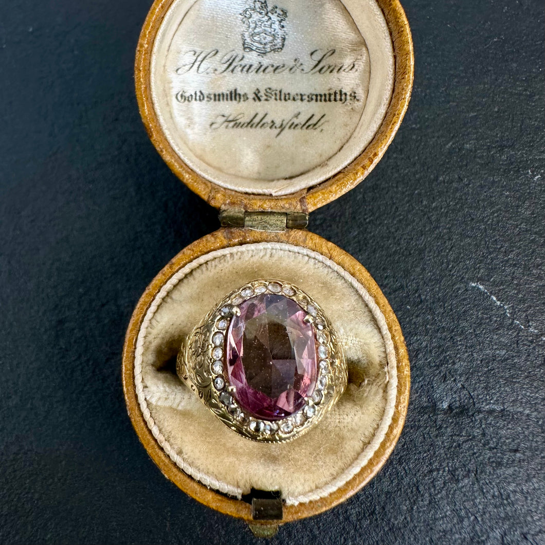 Zircon & Diamond Ring