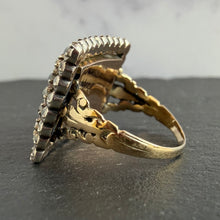 Load image into Gallery viewer, Georgian Diamond Plaque Ring
