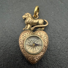 Load image into Gallery viewer, Lionheart Compass Pendant

