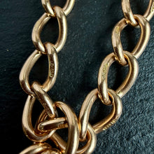Load image into Gallery viewer, 15k Gold Heavy Wide Curb Link Chain
