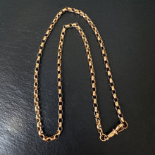 Load image into Gallery viewer, 9k Gold Smooth Oval Belcher Link Chain Necklace
