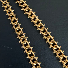 Load image into Gallery viewer, 19.2k Gold Portuguese “Quilópode” Curb Chain
