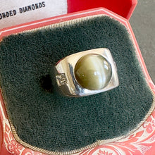 Load image into Gallery viewer, Chrysoberyl &amp; Diamond Ring
