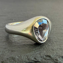Load image into Gallery viewer, ROCKS Bespoke Grey Sapphire Ring
