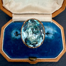 Load image into Gallery viewer, Georgian Aquamarine Ring
