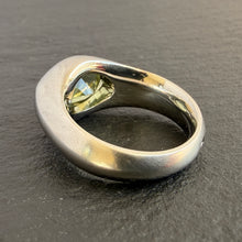 Load image into Gallery viewer, ROCKS Bespoke Mint Green Garnet Ring
