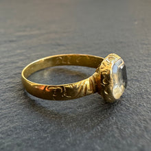 Load image into Gallery viewer, Rock Crystal Mourning Ring
