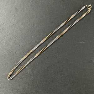 18k Gold and Platinum Chain