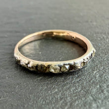 Load image into Gallery viewer, Georgian Diamond 3/4 Eternity Ring
