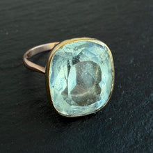 Load image into Gallery viewer, Aquamarine Solitaire Ring
