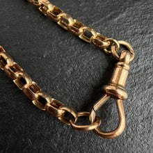 Load image into Gallery viewer, 9k Gold Smooth Oval Belcher Link Chain Necklace
