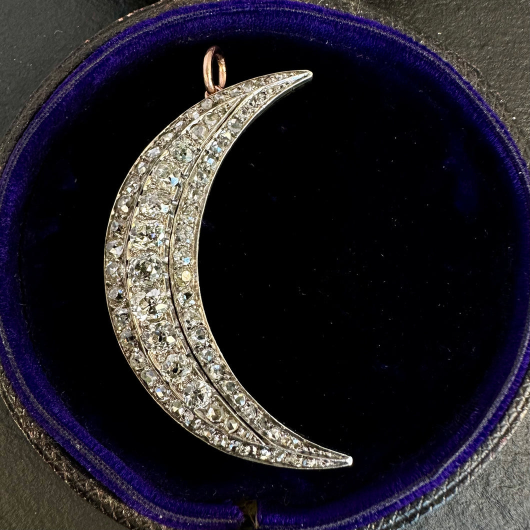 Diamond Crescent Moon