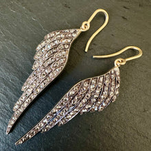 Load image into Gallery viewer, Bespoke Diamond Wing Earrings
