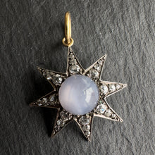 Load image into Gallery viewer, Star Sapphire Star Pendant
