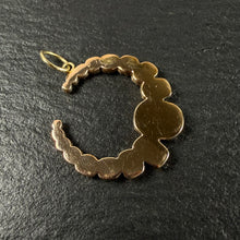 Load image into Gallery viewer, Garnet Crescent Pendant

