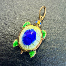 Load image into Gallery viewer, Enamel Turtle Charm
