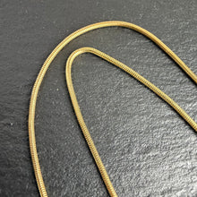 Load image into Gallery viewer, 18k Gold 19.5” Snake Chain
