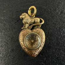 Load image into Gallery viewer, Lionheart Compass Pendant
