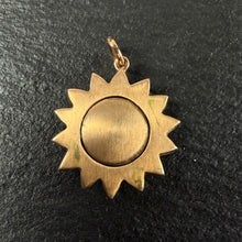 Load image into Gallery viewer, Garnet Flower Pendant
