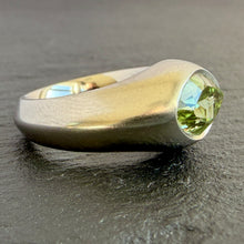 Load image into Gallery viewer, ROCKS Bespoke Mint Green Garnet Ring

