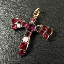 Load image into Gallery viewer, Garnet Dragonfly Pendant

