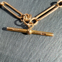 Load image into Gallery viewer, 15k Gold Trombone Link Chain
