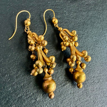 Load image into Gallery viewer, Gold Dangle Earrings
