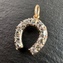 Load image into Gallery viewer, Diamond Horseshoe Pendant
