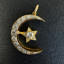 Load image into Gallery viewer, Crescent Moon &amp; Star
