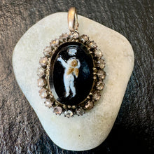 Load image into Gallery viewer, Cameo &amp; Diamond Pendant
