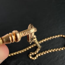 Load image into Gallery viewer, 9k Gold Faceted Belcher Link Chain Necklace
