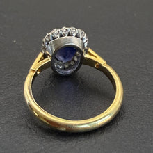 Load image into Gallery viewer, Sapphire + Diamond Ring
