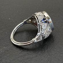 Load image into Gallery viewer, Belle Epoque Sapphire &amp; Diamond Ring
