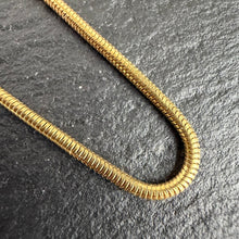 Load image into Gallery viewer, 18k Gold 19.5” Snake Chain
