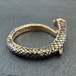 Enamel Snake Ring