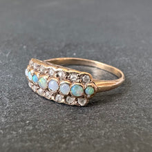 Load image into Gallery viewer, Opal and Diamond Ring
